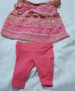 Chiffon Outfit Size Newborn Set Faded Glory - Picture 1 of 3