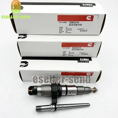 6X Cummins Fuel Injectors for 2004-2009 Dodge Ram 2500 3500 5.9L 0445120238 NEW - Image 1 of 4