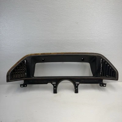 Ford F150 F250 F350 1987-1991 tablero delantero velocímetro bisel moldura madera grano fabricante de equipos originales Foto 1 de 4