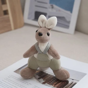 Cute Kangaroo Plush Key Ring Australian Animal Kangaroo Keychain For Girls Gi-wa - Picture 1 of 12