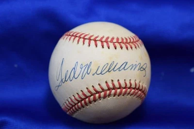 Ted Williams JSA LOA Autograph OAL American League Signed Baseball - Image 1 of 2