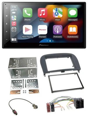 Pioneer DAB Bluetooth 2DIN USB MP3 Autoradio für Mercedes SL-Klasse 2001-2011 R2 - Bild 1 von 4