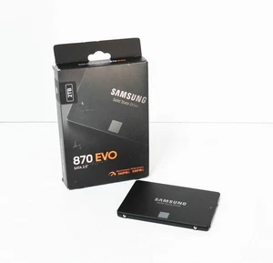 Samsung 870 EVO 2TB 2.5" SATA III Internal SSD (MZ-77E2T0B/AM) - Afbeelding 1 van 3