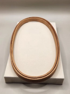 Vintage Duchess Oval Embroidery Hoop Wooden Made In USA 9 x 5 Inches - Image 1 of 4