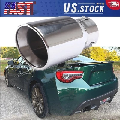 For 2020 Toyota 86 Hakone 38-76mm Straight Exhaust Pipe Car Rear Throat Muffler Foto 1 de 4