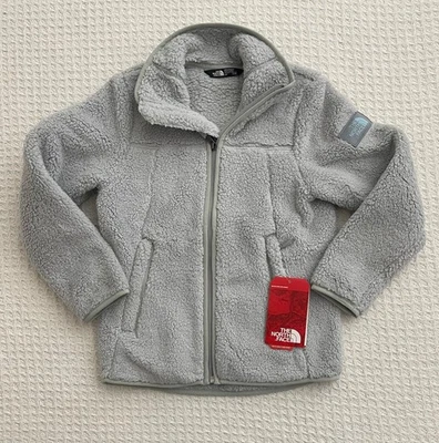 Chaqueta polar con cremallera completa The North Face Girl Camphisre - Gris tiro alto - M 10/12 Foto 1 de 4