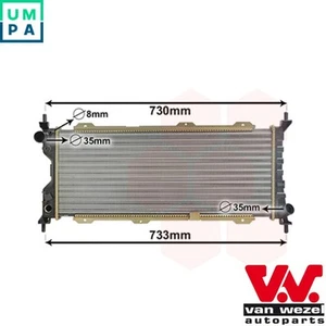 RADIATOR ENGINE COOLING 37002185 FOR OPEL CORSA/B/Hatchback/Van COMBO/Box 1.5L - Picture 1 of 6