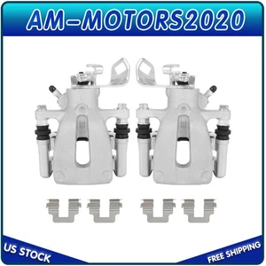 Rear Brake Calipers Left Rigtht For 2007-2015 Mini Cooper W/Bracket - Picture 1 of 5