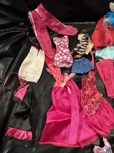 barbie doll clothes lot used Lot Of  50+ - Picture 1 of 9