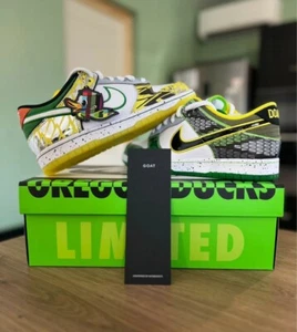 Nike Dunk Low What the Duck Away University of Oregon PE Gr. 8,5US DS - Bild 1 von 9