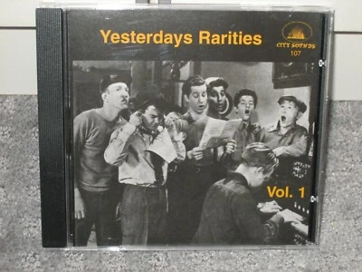 CD V.A. "Yesterdays Rarities, Vol. 1", Rock´n Roll/Doo Wop der 50er/60er! - Bild 1 von 2