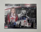 Photo dédicacée Brittany Force Driver signée 8X10 marque NHRA Racing source