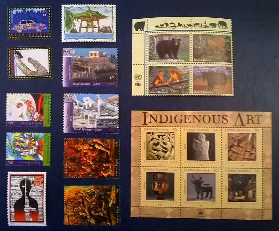 UN NY 2004 Naciones Unidas Scott 858-873 Año Completo Colección MNH * ENVÍO GRATUITO Foto 1 de 1