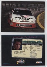 1995 Maxx License to Drive! Darrell Waltrip #LTD12 HOF