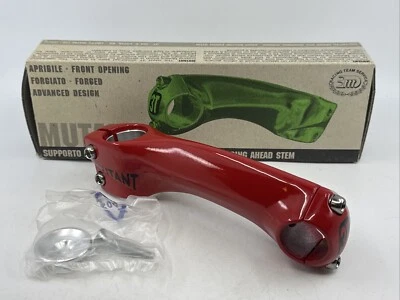 NOS 3T Red MUTANT Stem 1" or 1-1/8" 25.8mm Clamp 130mm Length - Image 1 of 4