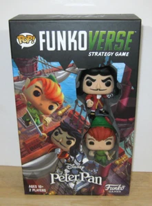 Funko Pops ~ Funkoverse Strategy Game ~ Disney 100 Peter Pan w/ Captain Hook NIP - Picture 1 of 2