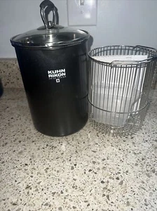 Kuhn Rikon 12 Cup Burner Pot Corn Asparagus Steamer Stainless Steel - Picture 1 of 4