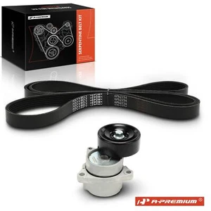 2Pcs Serpentine Belt Drive Component Kit for Nissan Altima 2007-2012 2013 2.5L - Picture 1 of 13