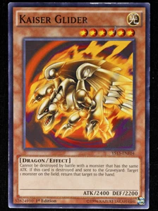 Yu-Gi-Oh! TCG - Saber Force - Kaiser Glider - YS15-ENF04 - Common - Reg LP/NM - Picture 1 of 2