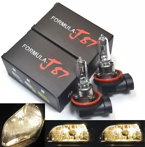 Rally H9 100W 3800K Stock Two Bulbs Head Light High Beam High Watt Upgrade Lamp - Foto 1 di 12