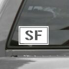 (2x) Army Special Forces Vinyl Window Decal Sticker  Sf