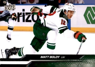 2023-24 Upper Deck Hockey #89 Matt Boldy Minnesota Wild Series 1 - Image 1 of 2