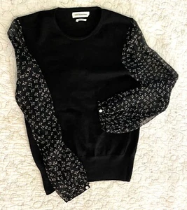Georgeous Isabel Marant Sweater Sheer Sleeves - Sz 38/S/M - Excellent Condition - Picture 1 of 16