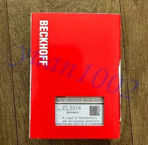 1PCS New BECKHOFF EL3314 Controller module Fast FedEx or DHL - Picture 1 of 5