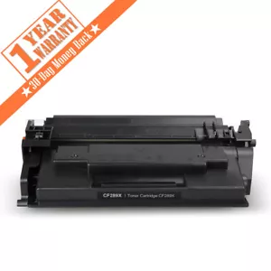 1PK CF289X High Yield Black Toner For HP Laserjet M507dn MFP M528c With Chip - Picture 1 of 7