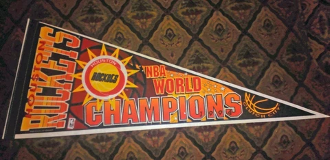 HOUSTON ROCKETS 1994 NBA CHAMPS PENNANTS Cover