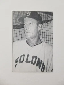 1957 PCL POPCORN KARTE #204 AL HEIST SACRAMENTO SOLON (CA. ED BRODER 1974) - Bild 1 von 2