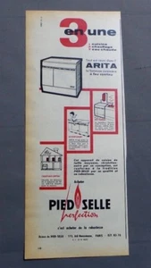 PUBLICITE ANCIENNE ADVERT CLIPPING 031117 CUISINIERE A FEU CONTINU ARITA PERFECT - Picture 1 of 1
