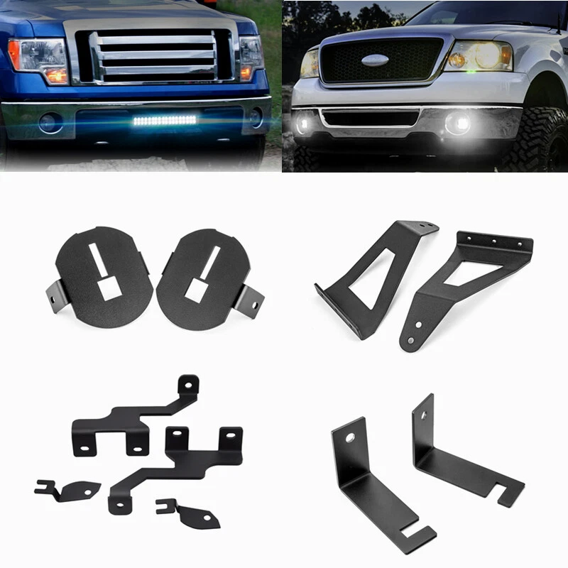 Soporte de montaje de barra de luz LED para Ford F-150 2009-2010 2011 2012 2013 2014  Foto 1 de 1