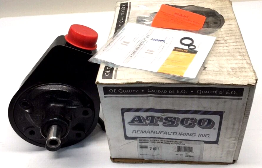 Conjunto de bomba de dirección remanufacturada Atsco 7151 aplicación Dodge Foto 1 de 4