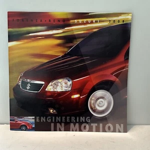 2008 Suzuki Forenza Reno Car Auto Advertising Catalog Flyer Softcover Book 12x12 - Bild 1 von 10