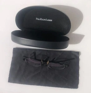 Polo Ralph Lauren Glasses Frames Only Black 1005 9003 48/19 135 - Picture 1 of 13