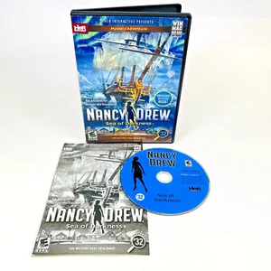 Nancy Drew: Sea of Darkness Mystery #32 Win/Mac DVD Complete w/ Manual & Key CIB - Picture 1 of 10