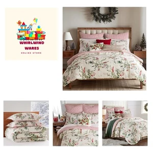 Juego de edredón Winterberry Forest - edredón doble 68 x 88 pulgadas + One Standard P... - Imagen 1 de 6
