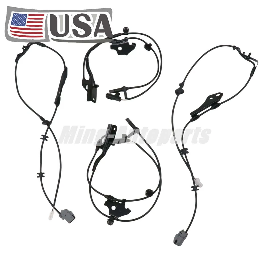 4pcs Sensor de velocidad de rueda ABS delantero y trasero para Toyota Prius 2010-15 / Prius C 2012-13 Foto 1 de 4