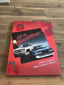 1988 Chevrolet New Product Hardback Album NOS Sell The Heartbeat Dealer Book - Picture 1 of 8