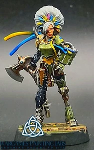 Belladonna Bounty Hunter Necromunda painted collection miniature - Picture 1 of 7