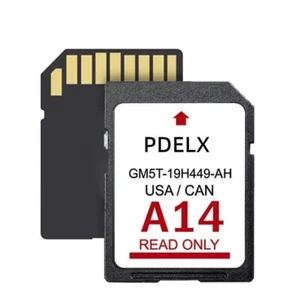 5PC SD Card Navigation For Ford Lincoln A14 SYNC2 2023 USA/Canada GM5T-19H449-AH - Picture 1 of 13