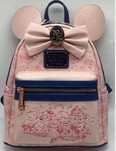 Walt Disney World Parks Riviera Resort Loungefly Rucksack rosa Tasche brandneu - Bild 1 von 7