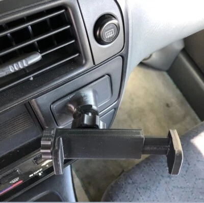 Custom phone mount for 1996-2000 Civic EK dashboard storage cubby - Image 1 of 4