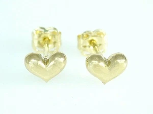 333 Gold kleine Herz Ohrstecker 1 Paar 8 Karat Ohrringe in Praesentbox - Bild 1 von 1