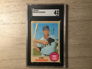 1968 Topps Carl Yastrzemski #250 SGC Graded 4 VG-EX - Bild 1 von 2