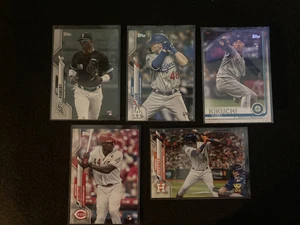 2019 & 2020 Topps Baseball Complete Sets Rookie Image Variation Lot - Bild 1 von 2