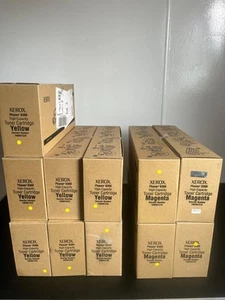 Xerox Phaser 6360 Yellow High Capacity Toner Cartridge (12,000 Pages) 106R01220 - Afbeelding 1 van 1
