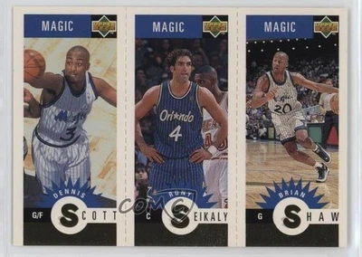 1996-97 年收藏家选择球队套装奥兰多魔术师 Dennis Scott Rony Seikaly #M2 — 第 1/2 张图片