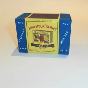 Matchbox Lesney Accessory Pack 5a Home Store Empty C Style Repro Box - Picture 1 of 4
